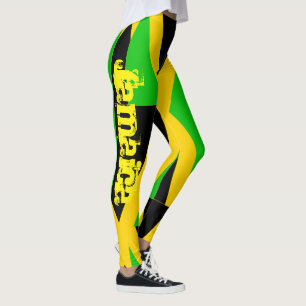 LEGGINGS JAMAICA FLAG LEGGININS HAVIC ACD