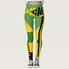 Leggings Jamaica me loca el poder jamaiquino