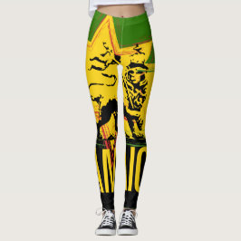 Leggings jamaiquinos diseño León de Judá