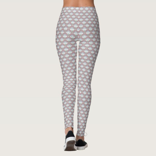 Leggings Japanese art deco style_Spring (Reverso)