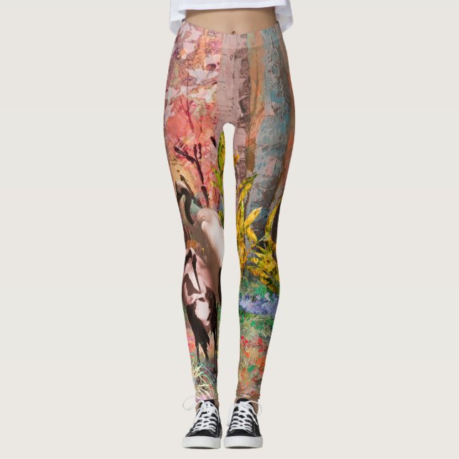 Leggings JAPONÉS CLAMA "Sol naciente" (Anverso)