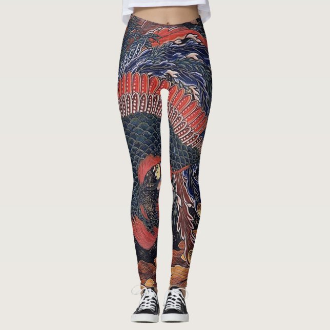 Leggings Japonés Phoenix (Anverso)