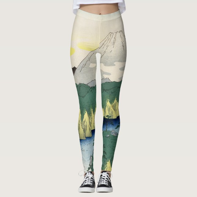 Leggings JAPONÉS WOOD BLOCK (Anverso)