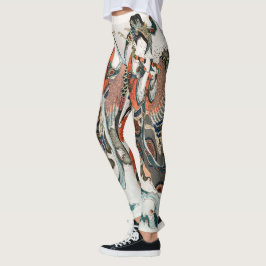 Leggings japonesas de Hokusai - Guay