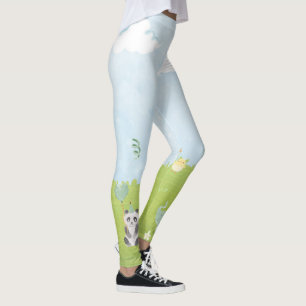 Leggings jardín de animales