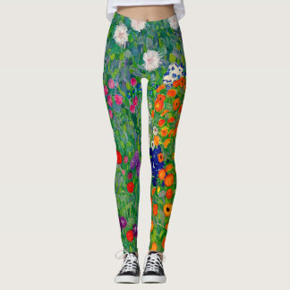 Leggings Jardín de Cottage Gustav Klimt
