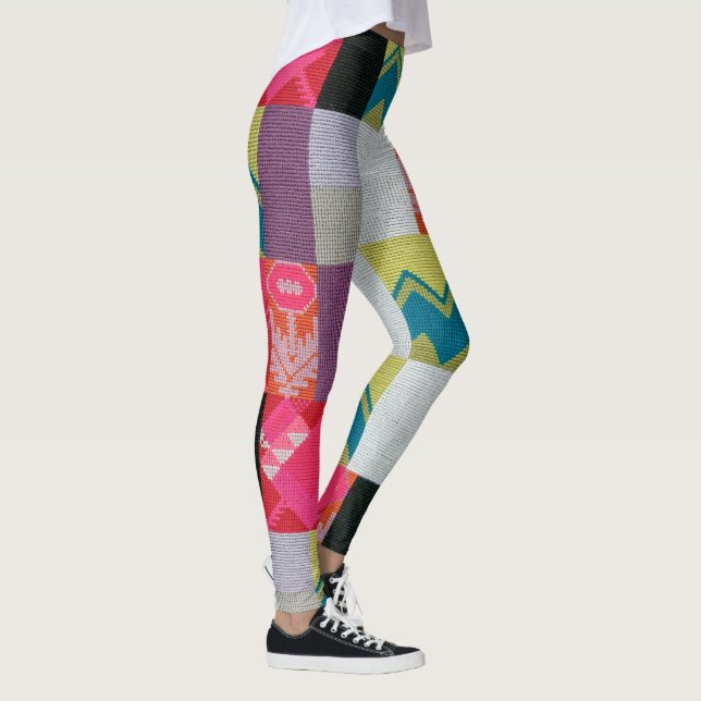 Leggings Jardín de flores de Dada | Sophie Taeuber-Arp | (Derecha)