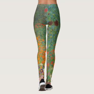 Leggings Jardín de flores (Gustav Klimt)