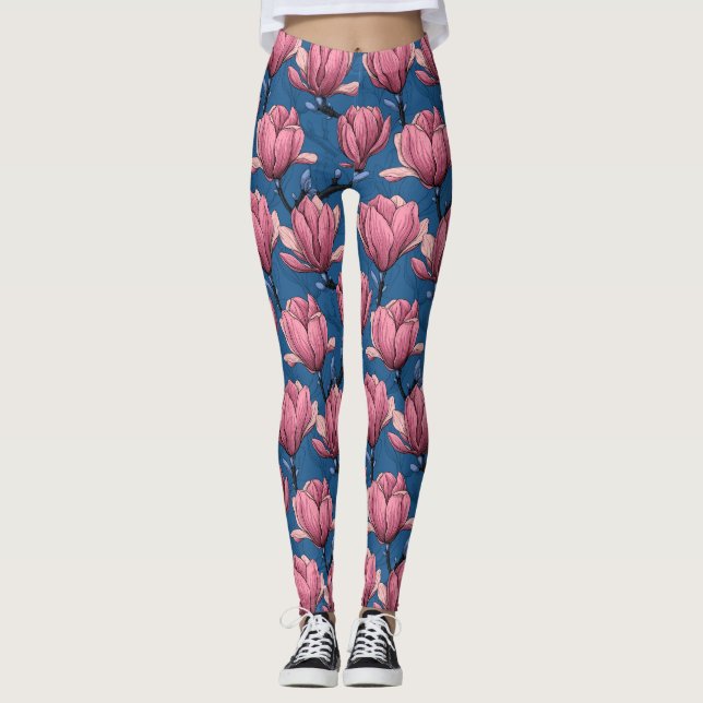 Leggings Jardín de Magnolia (Anverso)