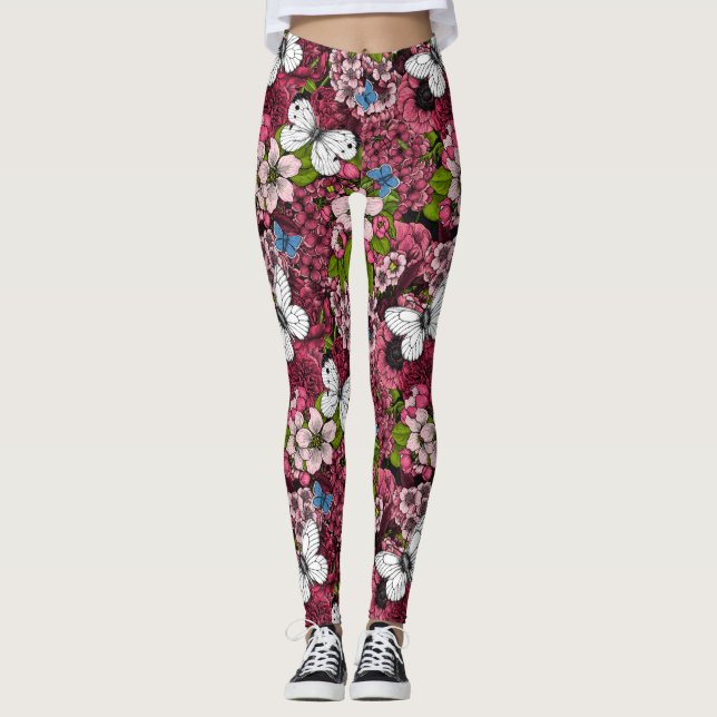Leggings Jardín de primavera (Anverso)