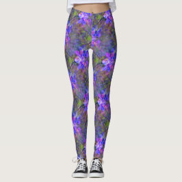 Leggings Jardín de violetas......