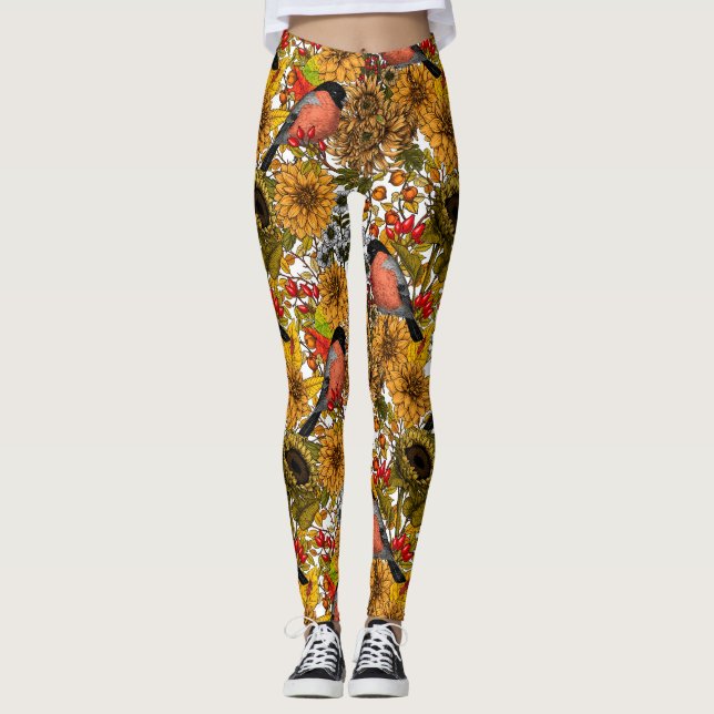 Leggings Jardín otoñal 1 (Anverso)