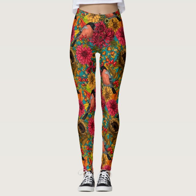 Leggings Jardín otoñal 3 (Anverso)