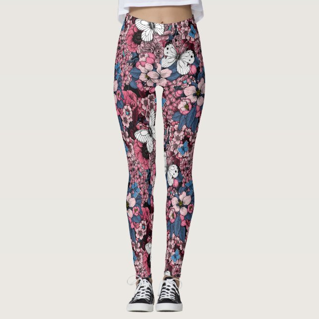 Leggings Jardín primavera (Anverso)