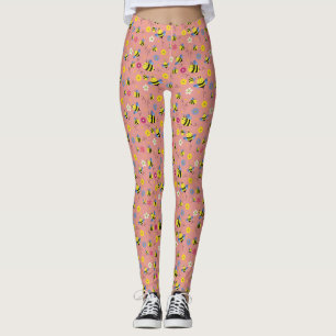 Leggings Jardín Sweet Bee Blossom