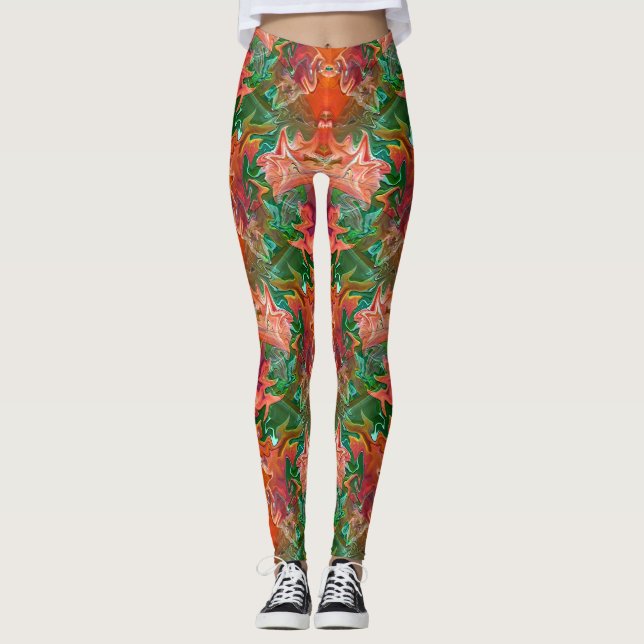 Leggings Jardín Tiki..... (Anverso)