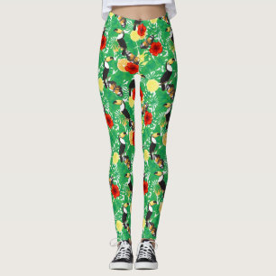 Leggings Jardín tropical