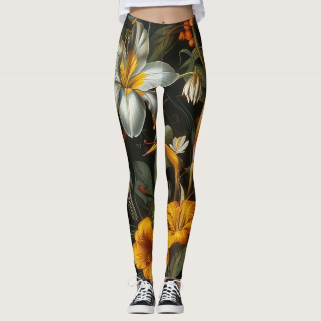 Leggings jardín tropicalLeggings (Anverso)
