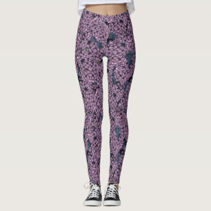 Leggings Jardín Violet Lilac