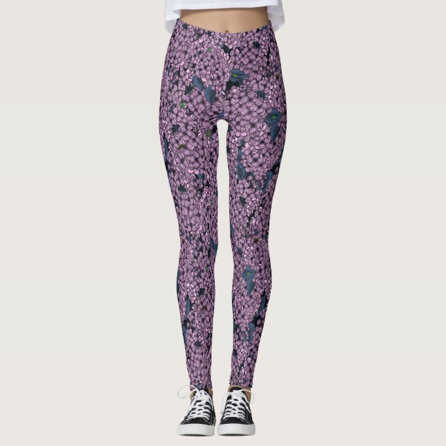 Leggings Jardín Violet Lilac (Anverso)