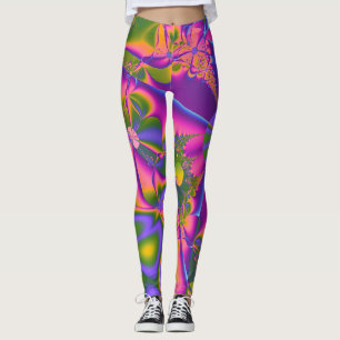Leggings Jardinería psicodélica