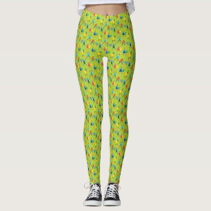 Leggings Jardineros