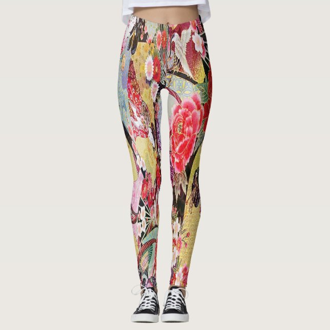 Leggings Jardines del geisha del verano (Anverso)