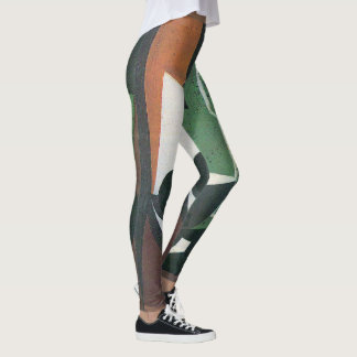 Leggings Jarra de vino Botella de Juan Gris, Cubismo Vintag