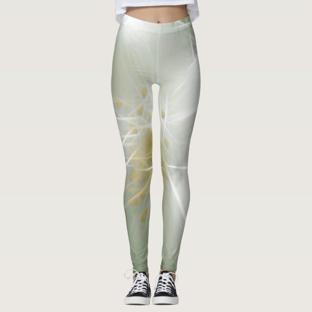 Leggings Jazmín blanco brillante (Anverso)