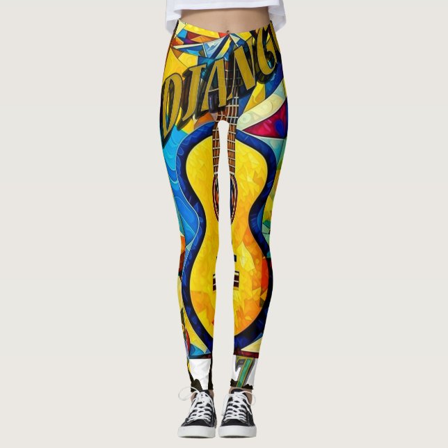 Leggings Jazz Gitarre  (Anverso)