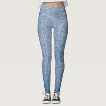 leggings jeans azules florales modernos negros chi