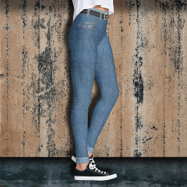 Leggings Jeans falsos