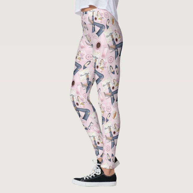 Leggings Jefe Chica Hand Drawn (Izquierda)