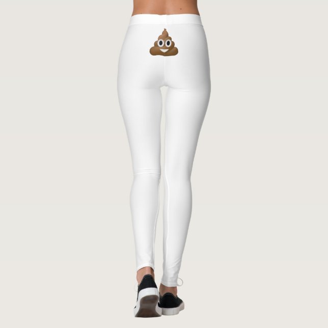 Leggings Jeggings con emoji del impulso (Reverso)