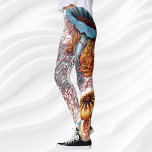 Leggings Jellyfish vintage por Ernst Haeckel, Discomedusae<br><div class="desc">Diviértase haciendo ejercicio en estas piernas extensas y cómodas. O simplemente pasar el rato con estilo y relajarse después de un largo día. Cuidados pantalones de estiramiento diarios. Diseño de biología de la vida marina de ilustracion vintage de Ernst Haeckel. Una gran variedad de medusas coloridas nadando en las aguas...</div>