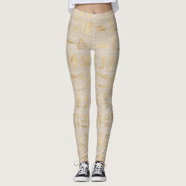 Leggings Jeroglíficos de Egipto