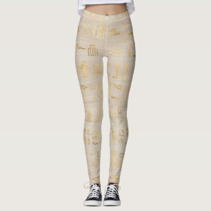 Leggings Jeroglíficos de Egipto