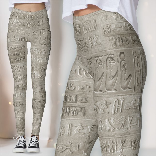 Leggings Jeroglíficos Egipcios Patrón Grande (Subido por el creador)