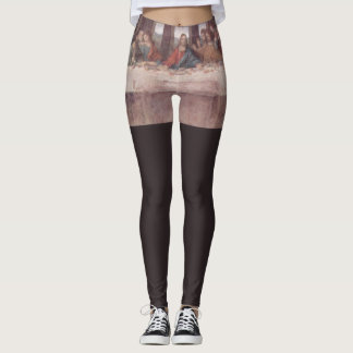 Leggings Jesús "Yeshua" La última cena, Leonardo da Vinci