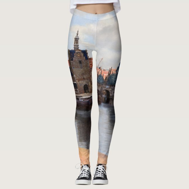Leggings Johannes Vermeer - Vista de Delft (Anverso)