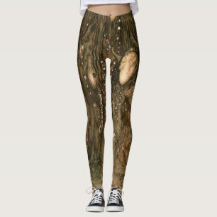 Leggings John Bauer - Míralos, Madre De Troll, Mírense.