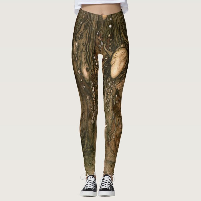 Leggings John Bauer - Míralos, Madre De Troll, Mírense. (Anverso)