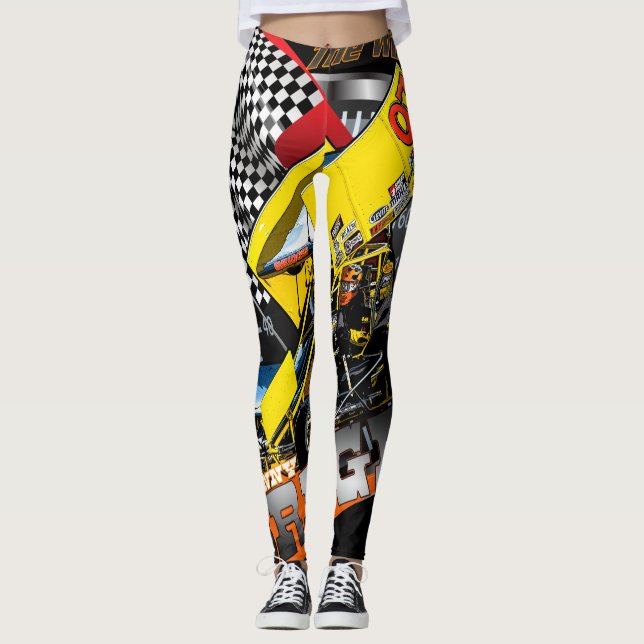 Leggings Johnny tiende un puente sobre las polainas (Anverso)