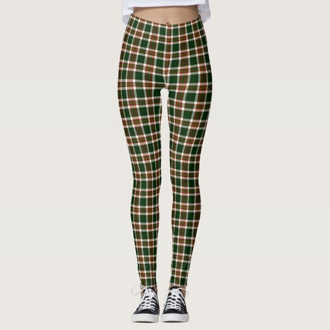 Leggings Jolly Holly plaid (Anverso)