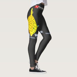 Leggings Joven Pez Caja Amarillo