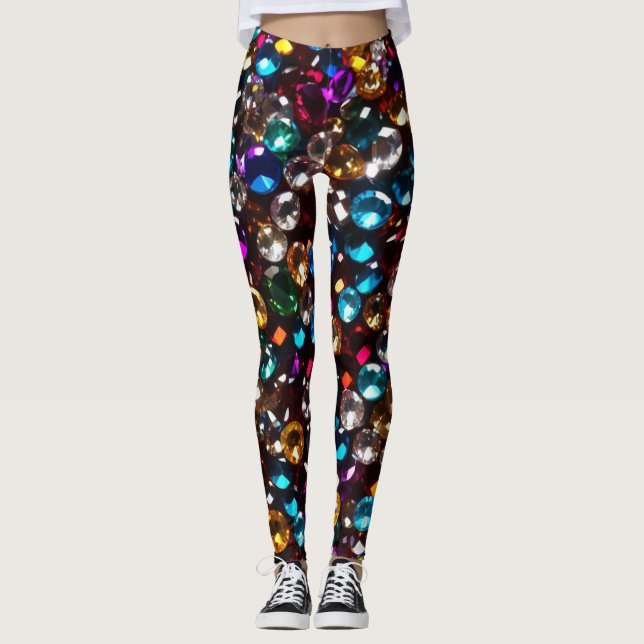 Leggings Joyas y leyendas de diamantes (Anverso)
