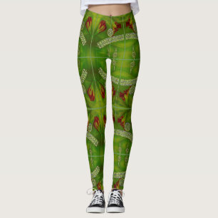 Leggings Joyería con flores