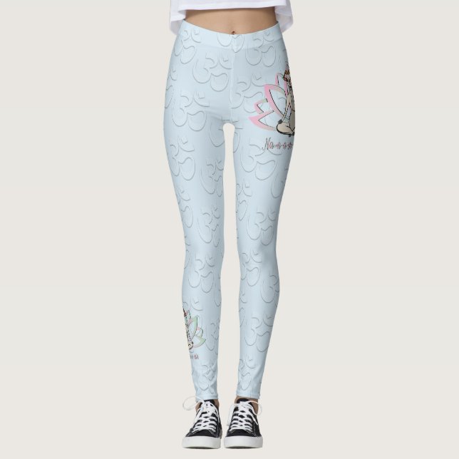 Leggings JUEGO DE CABRA CUIDA | Namaste GetYerGoat™ (Anverso)