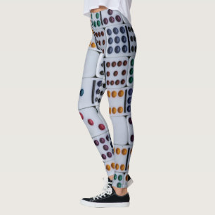 Leggings Juego de números de Dominos