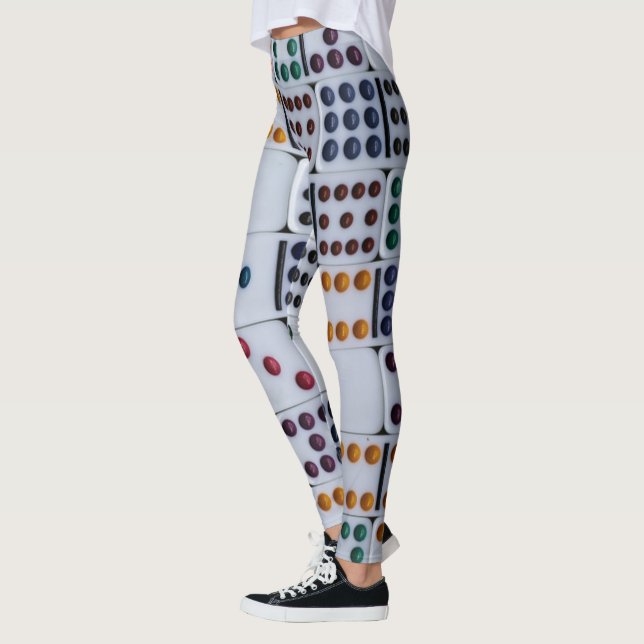 Leggings Juego de números de Dominos (Izquierda)